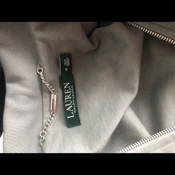 Ralph Lauren Tanona velvet quilted bomber jacket - Picture 4 of 5